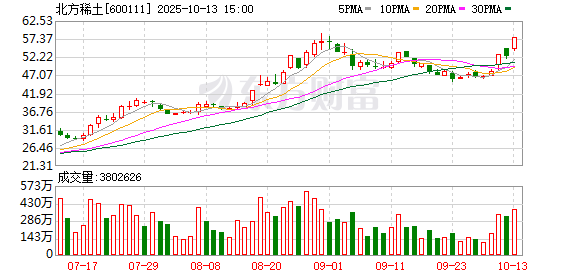 稀土龙头股,收警示函